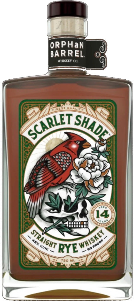 Orphan Barrel Scarlet Shade Straight Rye Whiskey 14 Year old 750ml