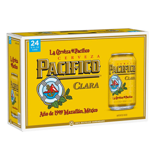 Pacifico Beer 24pk Cans