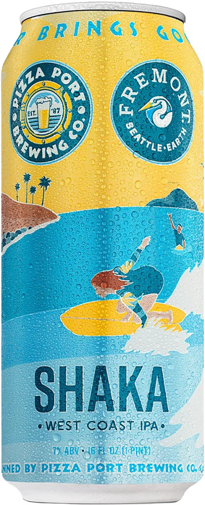 Pizza Port x Fremont Shaka IPA 16oz Can
