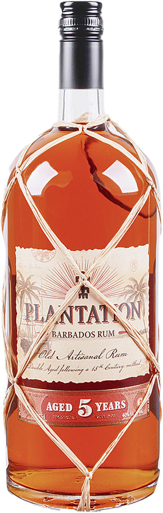 Plantation Barbados Double Aged Rum 5 Year Old 1.75L