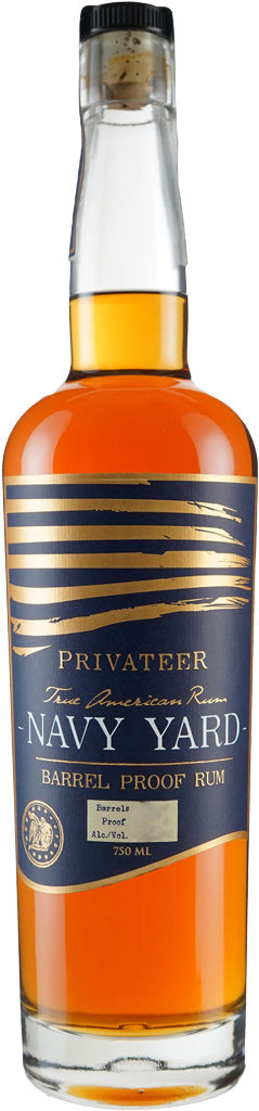 Privateer Navy Yard Barrel Proof Rum 750ml