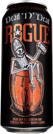 Rogue Dead 'n' Dead Wood Chip Aged Scotch Ale 16oz Can
