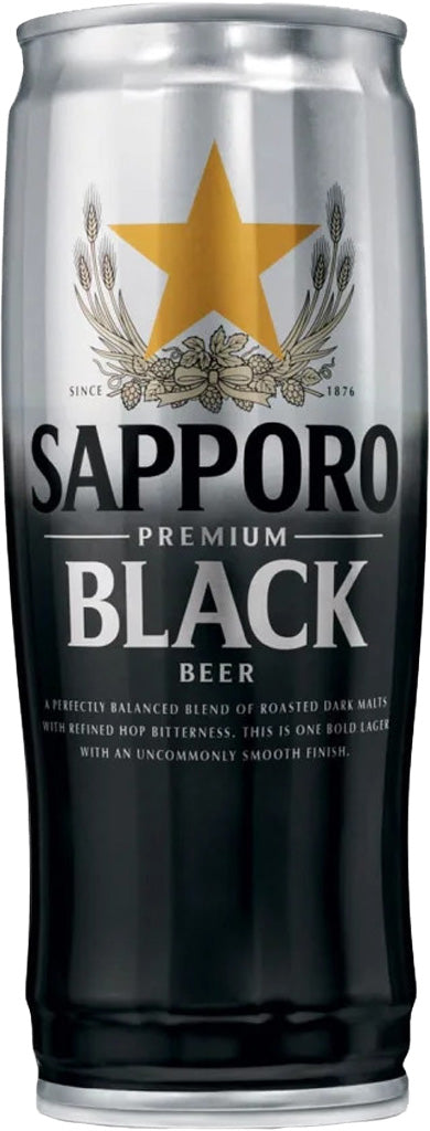 Sapporo Black 22oz Can – Mission Wine & Spirits
