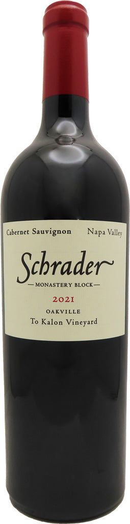 Schrader Monastery Block Cabernet Sauvignon 2021 750ml