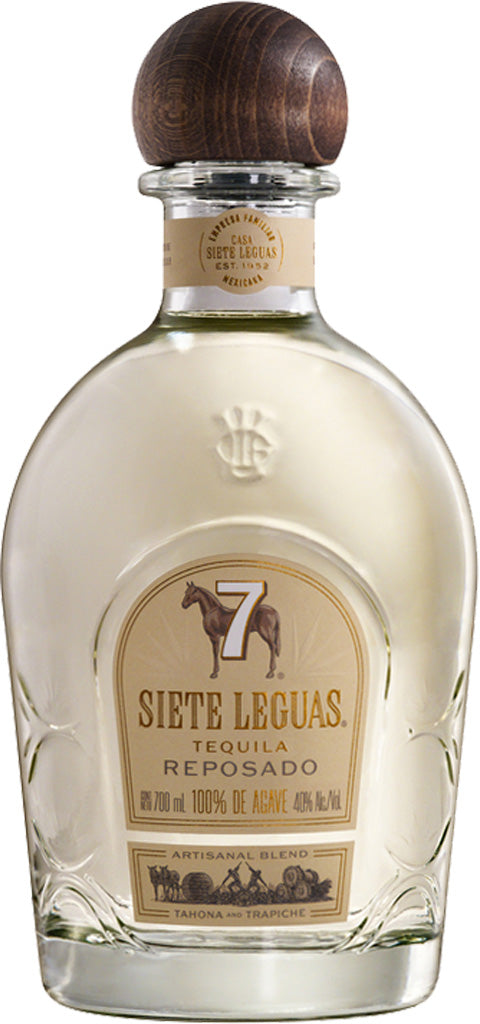 テキーラ レポサド SIETE LEGUA 700ml Siete 7 Leguas Reposado Tequila 700ml – Mission Liquor