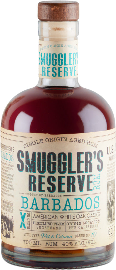 Smuggler's Reserve Barbados Rum 700ml