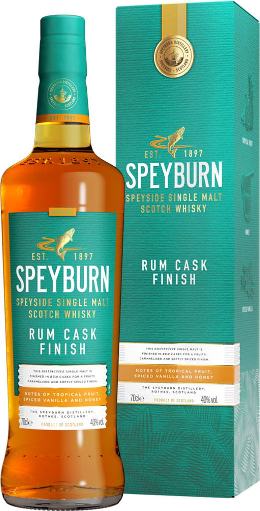 Speyburn Rum Cask Finish Single Malt Whiskey 750ml-0