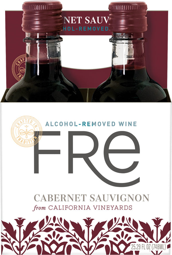 Sutter Home Fre Alcohol Removed Cabernet Sauvignon 4pk