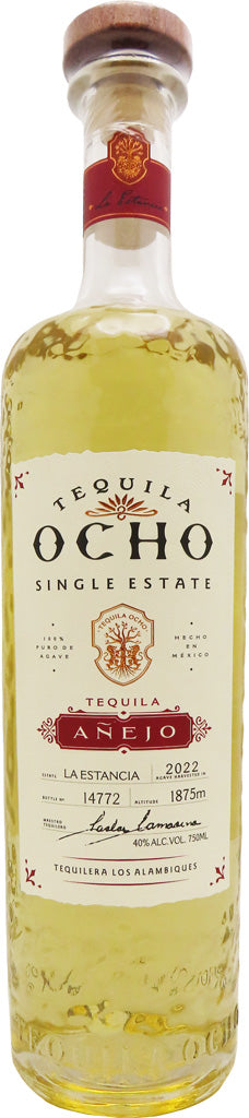 Tequila Ocho Anejo 750ml – Mission Wine & Spirits