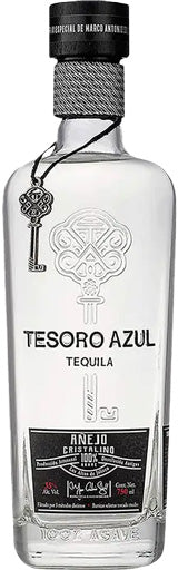Tesoro Azul Tequila Anejo Cristalino 750ml