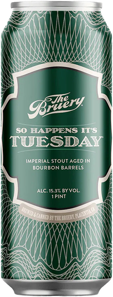 The Bruery So Happens It's Tuesday Imp Stout 16oz Can