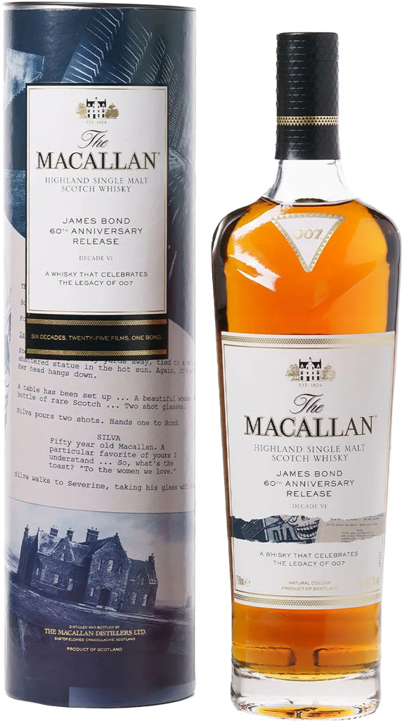 The Macallan James Bond 60th Anniversary Decade VI 700ml (Limit 1)