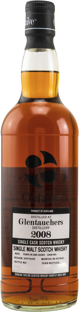 The Octave Glentauchers 10 Year Old 2008 #8517929 Single Cask Single Malt Whisky 750ml
