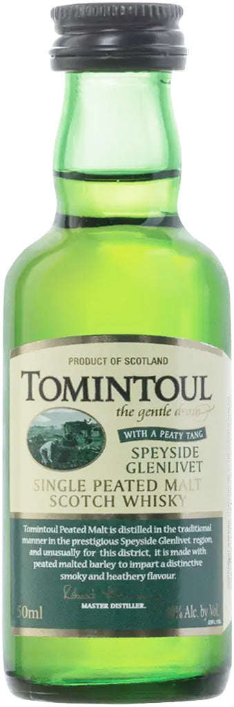Tomintoul Peaty Tang Single Malt Scotch 50ml-0