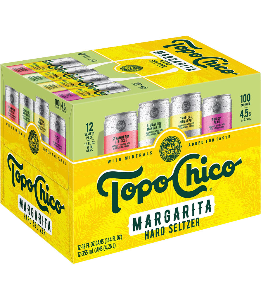 Topo Chico Margarita Hard Seltzer Variety Pack 12oz