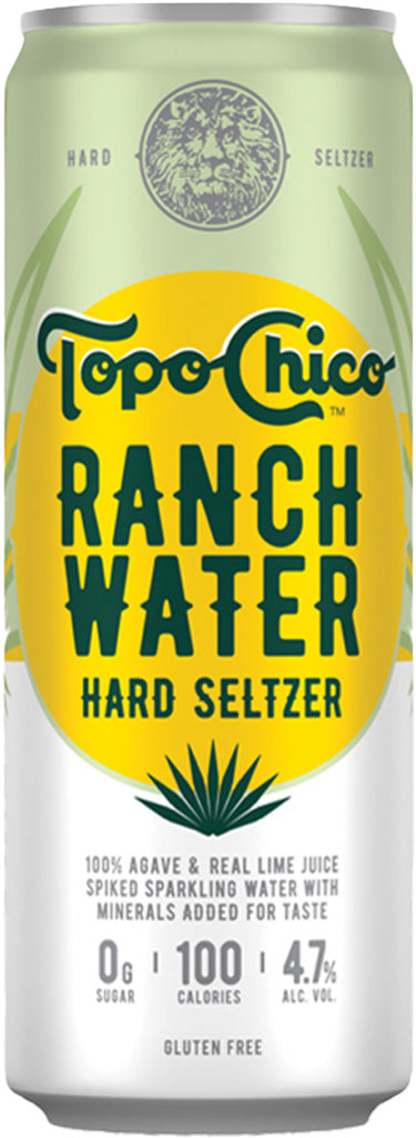 Topo Chico Ranch Water Seltzer 24oz Can