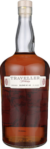 Traveller Blended No.40 Kentucky Whiskey 1.75L-0