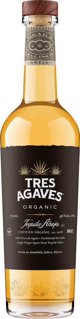 Tres Agaves Anejo Tequila 750ml – Mission Liquor
