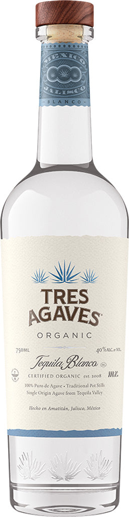 liquor agave Tres Agaves Blanco Tequila 750ml – Mission Liquor