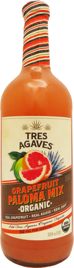 Tres Agaves Organic Grapefruit Paloma Mix 1L – Mission Liquor