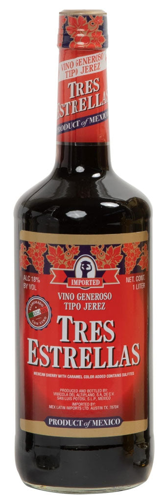 Tres Estrellas Sherry 1L