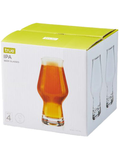 True IPA Beer Glasses 4pk