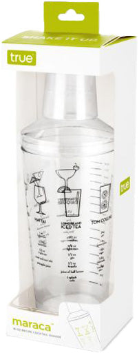 True Maraca Recipe Shaker 16oz