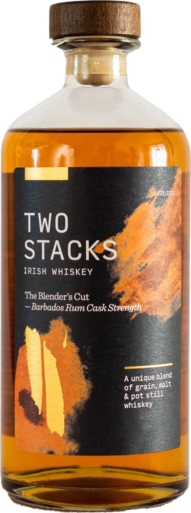 Two Stacks The Blender's Cut Barbados Rum Cask Strength Irish Whiskey 750ml