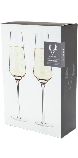 Viski Champagne Flutes 2Pk