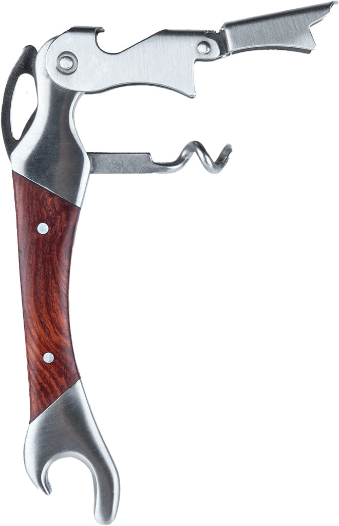 Viski Double Opener Corkscrew Mission Wine & Spirits