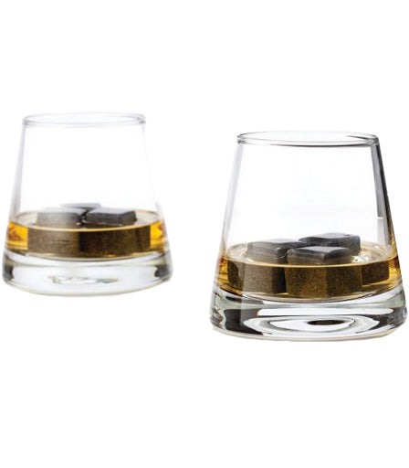 Viski Tumbler & Stone Set