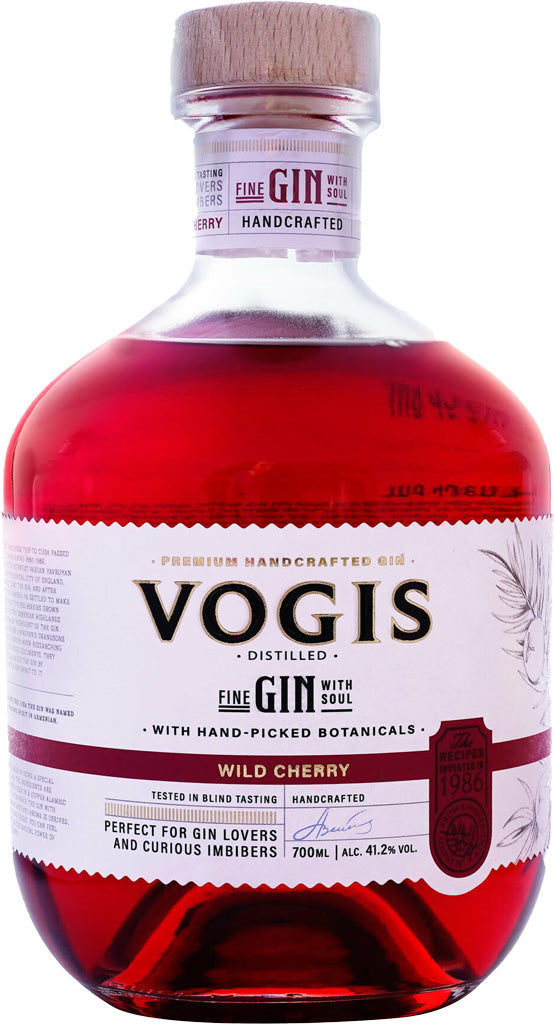 Vogis Wild Cherry Gin 700ml