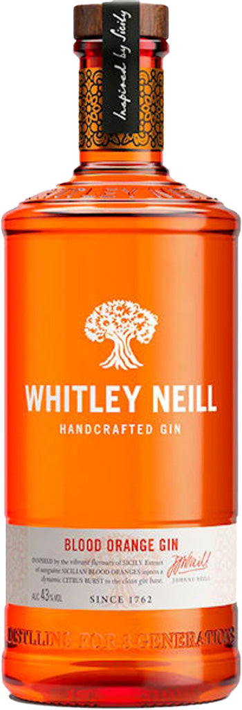Whitley Neill Blood Orange Gin 750ml