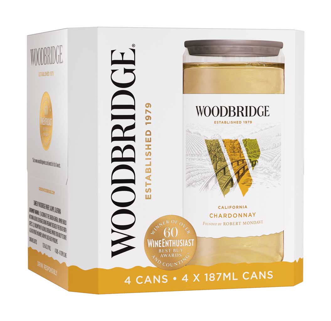 【ホワイティ様】専用・ベージュ300ｇ≪フォロー割特価≫ Woodbridge Chardonnay 187ml 4pk Can – Mission Liquor