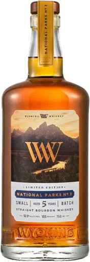 Wyoming National Parks #3 Bourbon Whiskey 5 Year Old 750ml