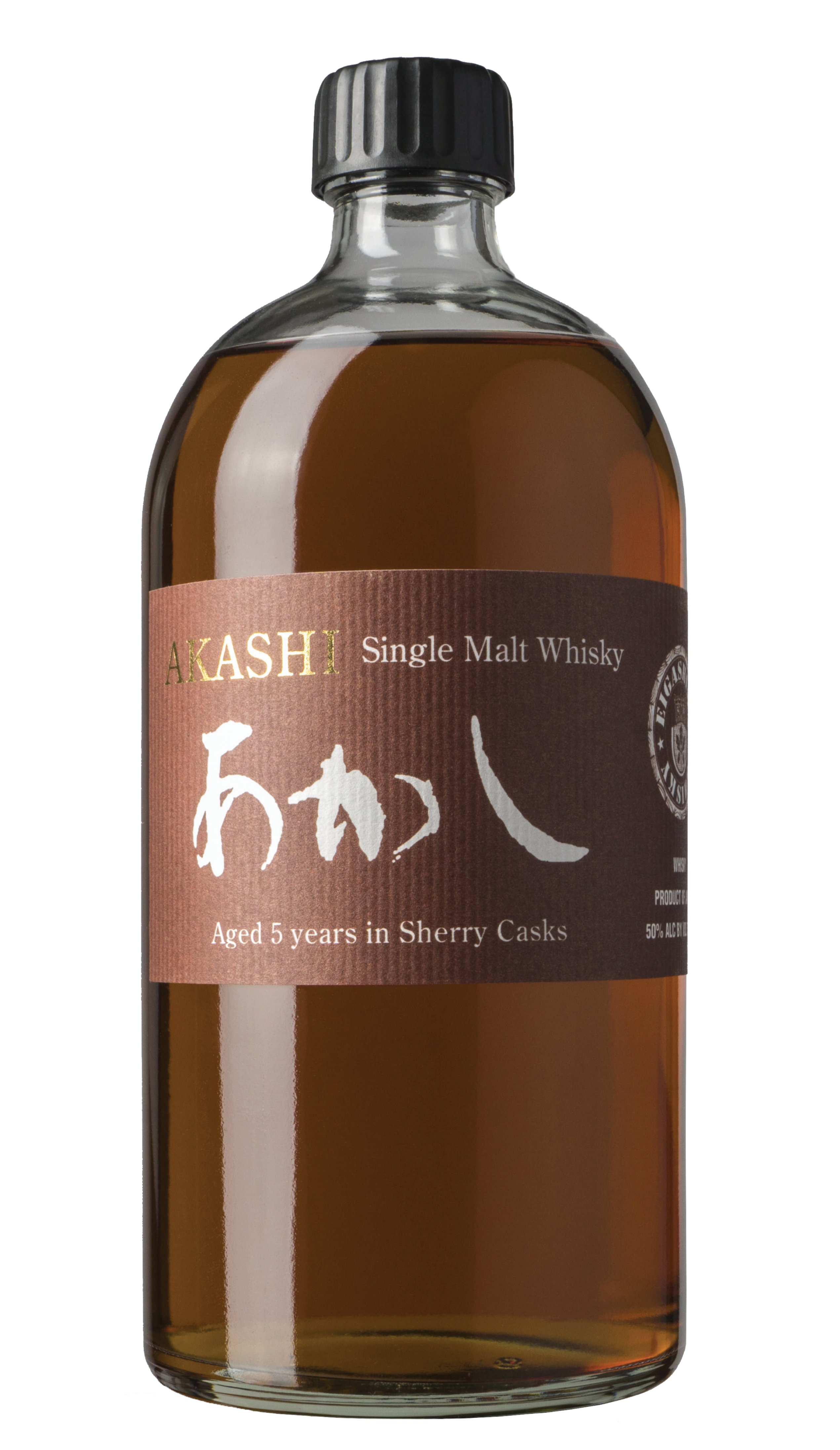 Akashi White Oak Sherry Cask Japanese Single Malt Whisky 5 Year