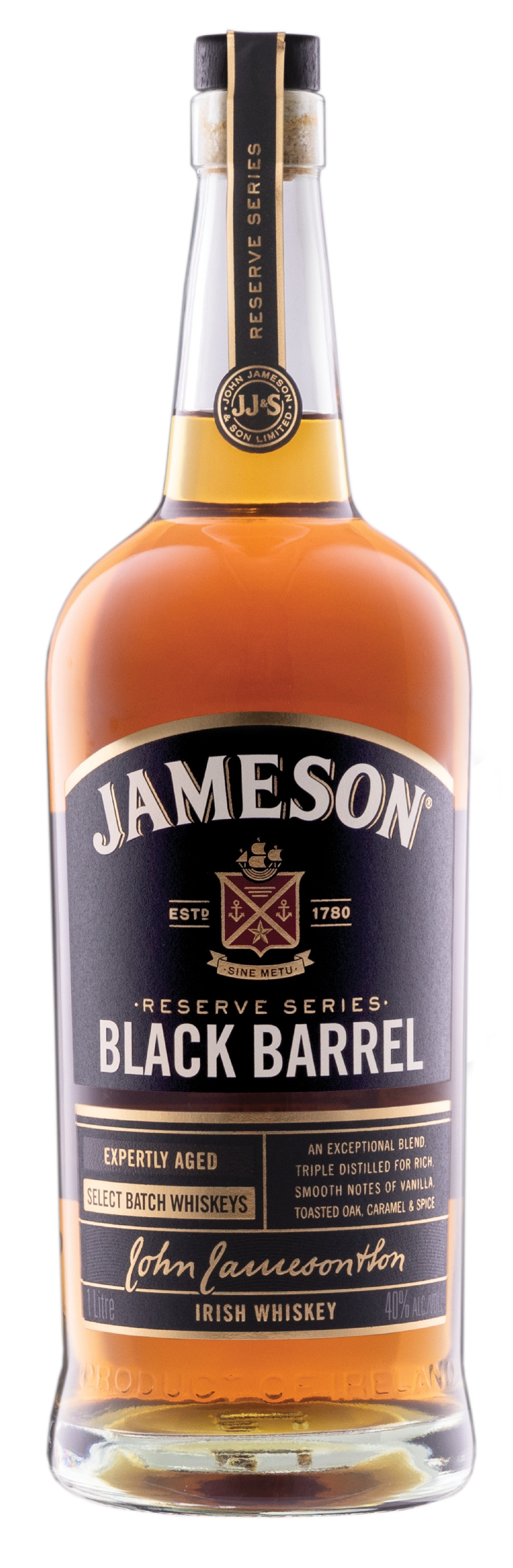 Jameson Irish Black 1L – Mission Liquor