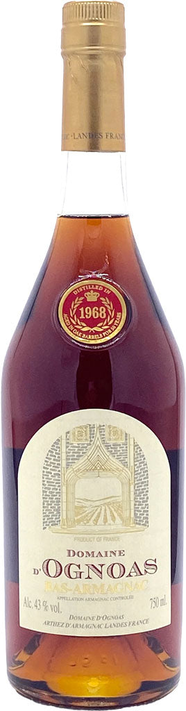 Domaine d'Ognoas Vintage Armagnac 1968 750ml