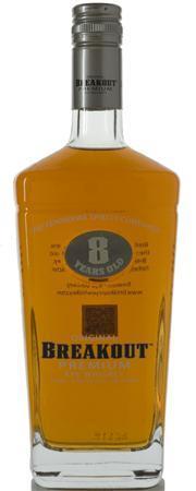 Breakout Rye Whiskey 8 Yrs 750ml