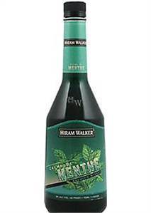 Hiram Walker Creme De Menthe Green 750ml