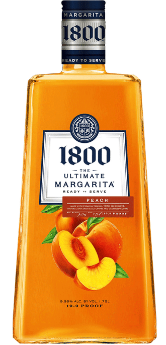 1800 Ultimate Peach Margarita 1.75L – Mission Liquor