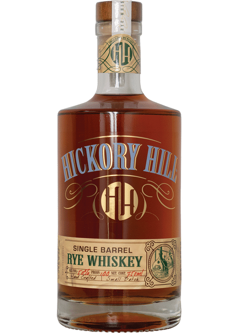 Hickory Hill 100% Rye Whiskey 750ml