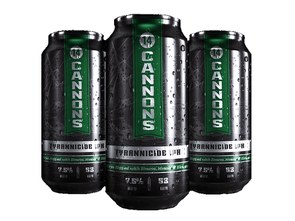 14 Cannons Tyrannicide IPA 4pk Cans