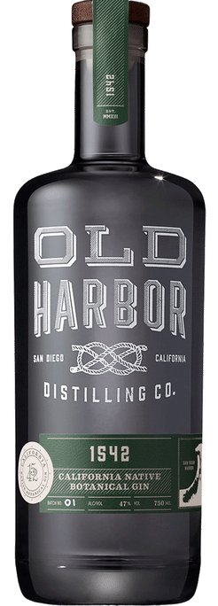 Old Harbor 1542 California Native Botanical Gin 750ml
