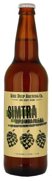 Knee Deep Simtra Triple IPA 22oz Btl