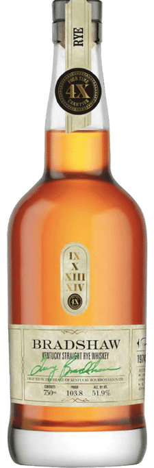 Bradshaw Kentucky Straight Rye Whiskey 750ml