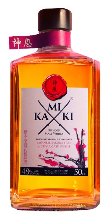 Kamiki Japanese Sakura Whisky 750ml