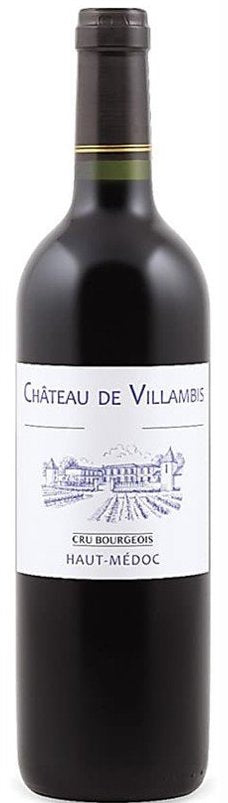 シャトー・ド・ヴィランビ（Château de Villambis）2009年 Chateau Villambis Haut Medoc 2015 750ml – Mission Liquor