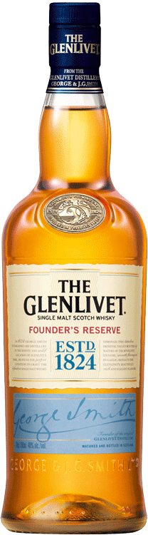 Glenlivet Founder's Reserve Single Malt Whisky 750ml – Mission Liquor Glenlivet Founder's Reserve Single Malt Whisky 750ml – Mission Liquor