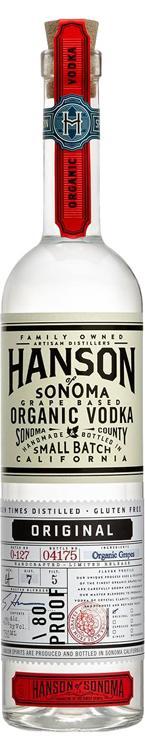 Hanson Organic Vodka 750ml